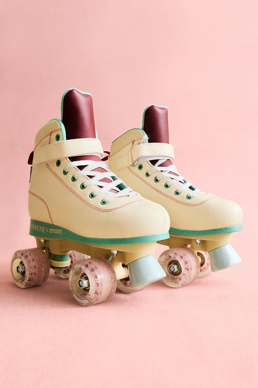 CREAM x ZARA Scoop Quad Roller Skates, Adjustable
