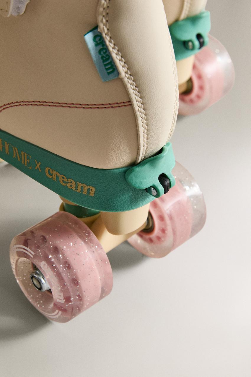 CREAM x ZARA Scoop Quad Roller Skates, Adjustable
